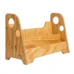 Librero Montessori Mini en Madera Monchy, vista principal en fondo blanco para tienda online.