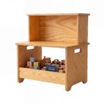 Organizador de juguetes Montessori Monchy, vista principal en fondo blanco para tienda online.