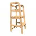 Torre de Aprendizaje Montessori 2 en 1 Monchy, vista principal en fondo blanco para tienda online.